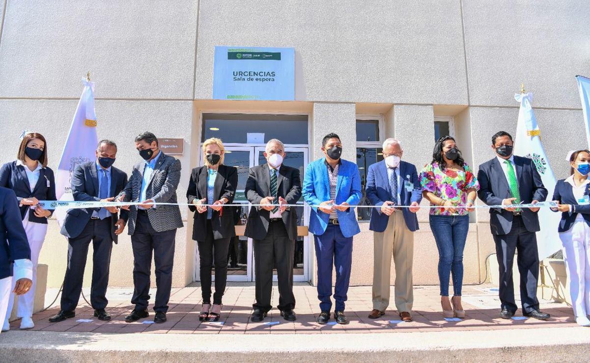 Inaugura Ricardo Gallardo sala de emergencias de Hospital General de SLP