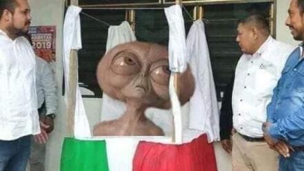 Municipio de San Antonio causa polémica con escultura de Benito Juárez