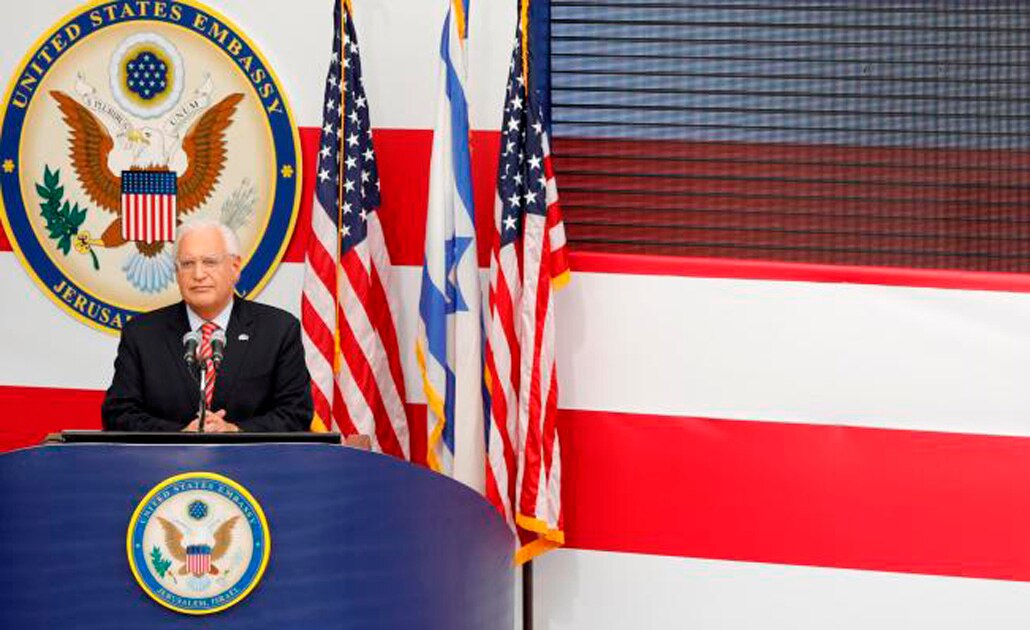 El embajador estadounidense en Israel, David Friedman. Foto: EFE | El Universal