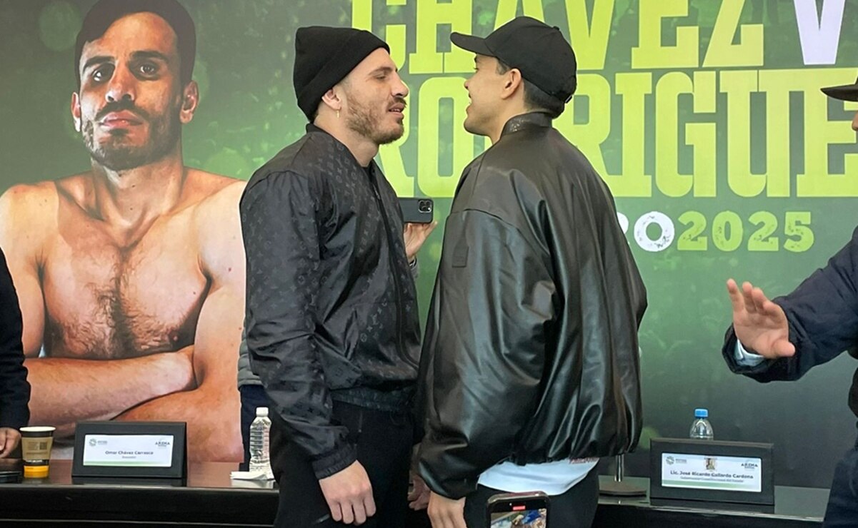 Omar Chávez y Misael Rodríguez se enfrentarán en la Arena Potosí. Foto: Humberto Torres