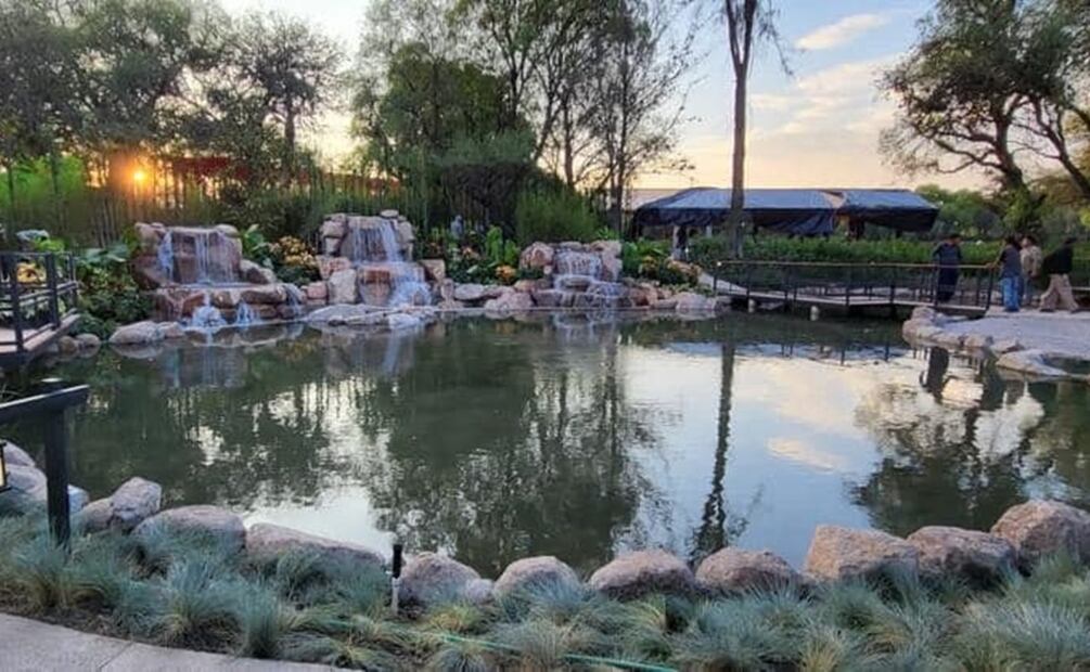 Jardín Japónés del parque Tangamanga