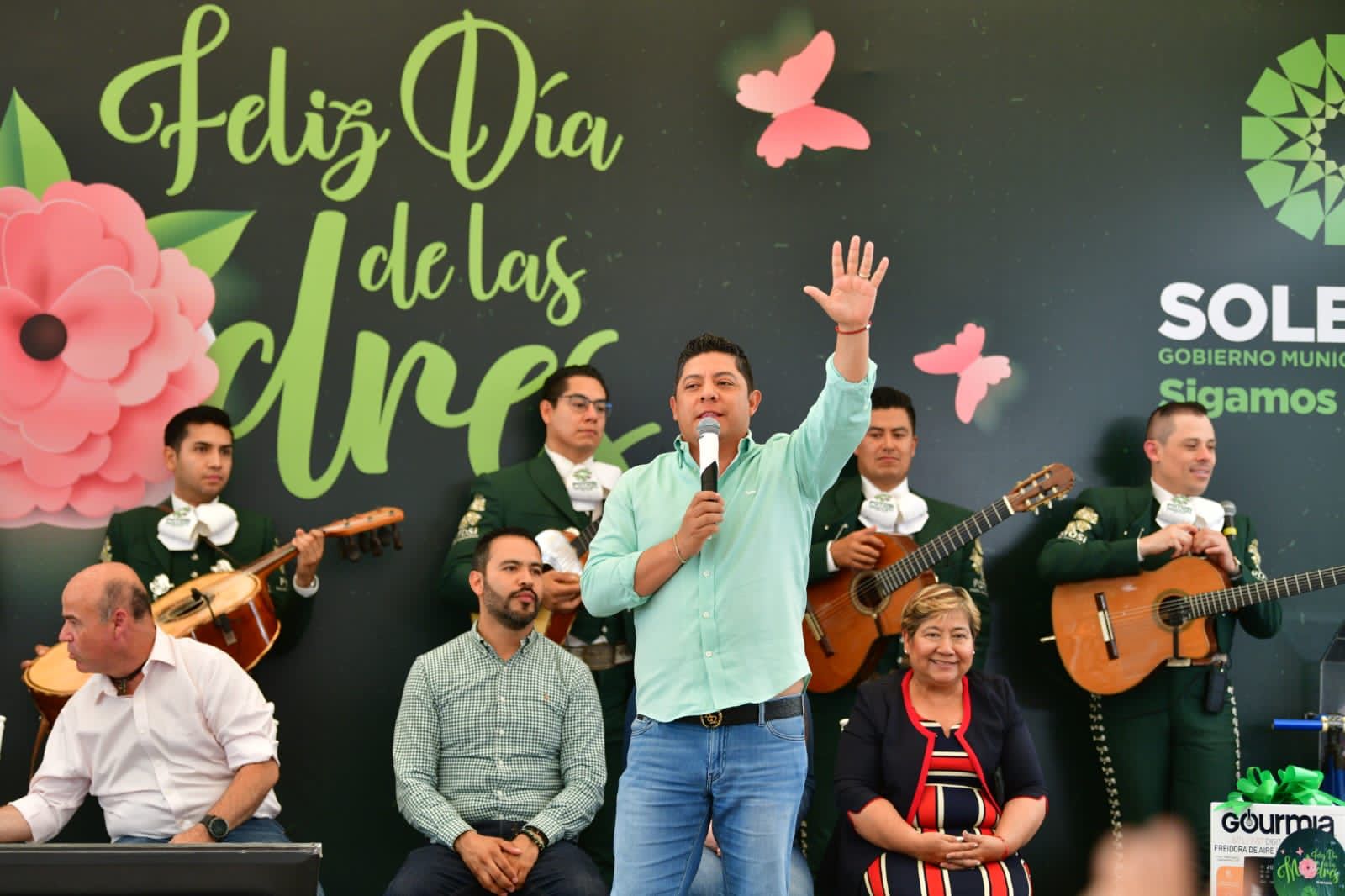 “A las mamás hay que festejarlas todos los días”, Gallardo anuncia celebraciones en las cuatro regiones de SLP. Foto: Especial