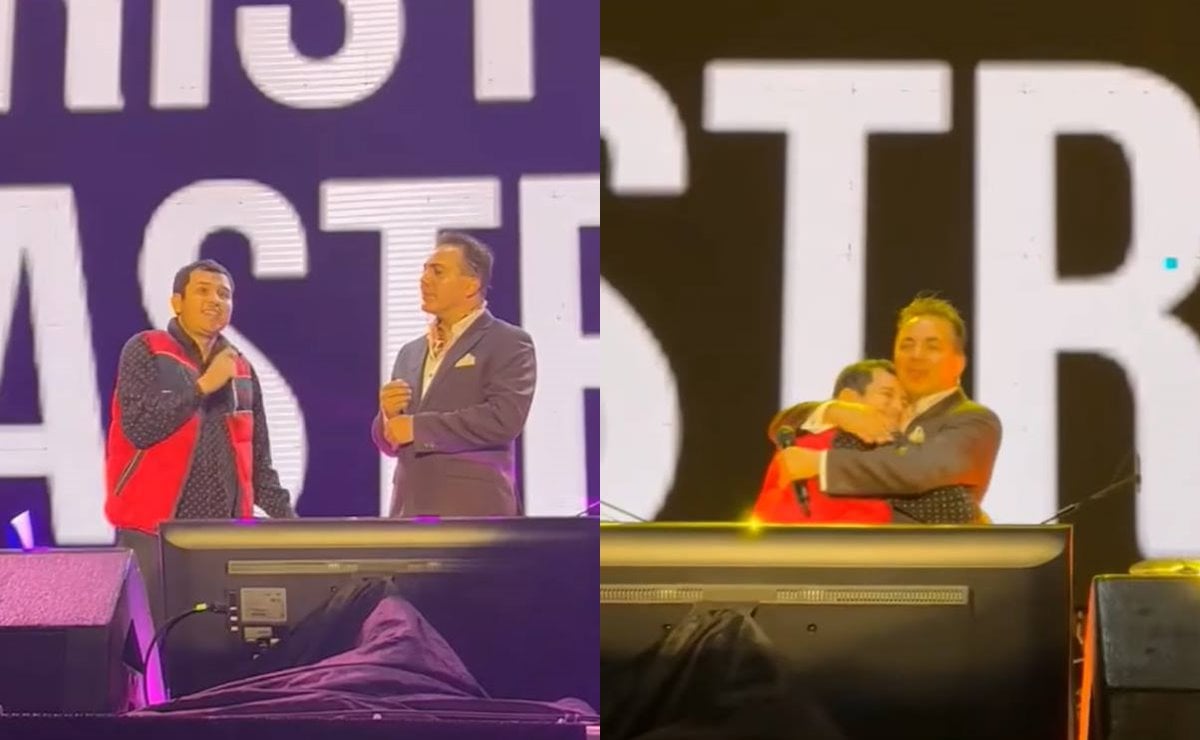 VIDEO. Cristian Castro cumple sueño de fan y lo invita a cantar en la Fenapo