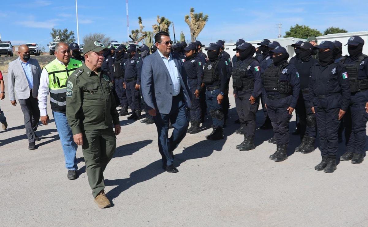 Más de mil 200 elementos de las fuerzas de seguridad vigilarán Festival Navideño en SLP. Foto: Especial