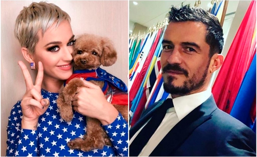 Con romántica foto, Katy Perry y Orlando Bloom anuncian su compromiso