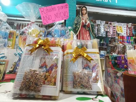 Año Nuevo. Estos son los rituales más buscados en la capital de SLP