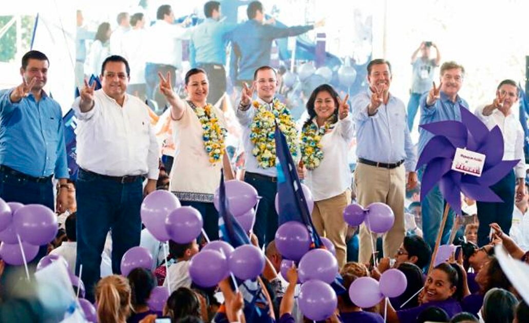 Seis gobernadores arropan a Anaya