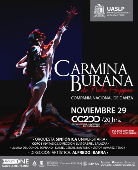 Carmina Burana llegará a SLP