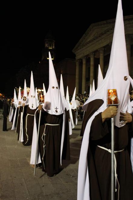 Prevén hasta 80 mil asistentes a la celebración de Procesión del Silencio en San Luis Potosí 