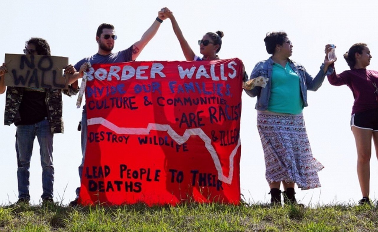 Convocan a protestar contra la declaración de emergencia nacional de Trump