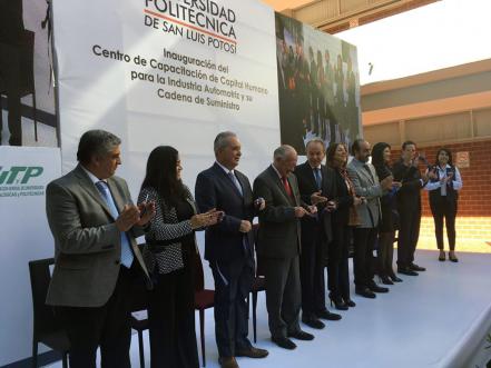 Universidad Politécnica inaugura Centro de Capacitación para la Industria Automotriz