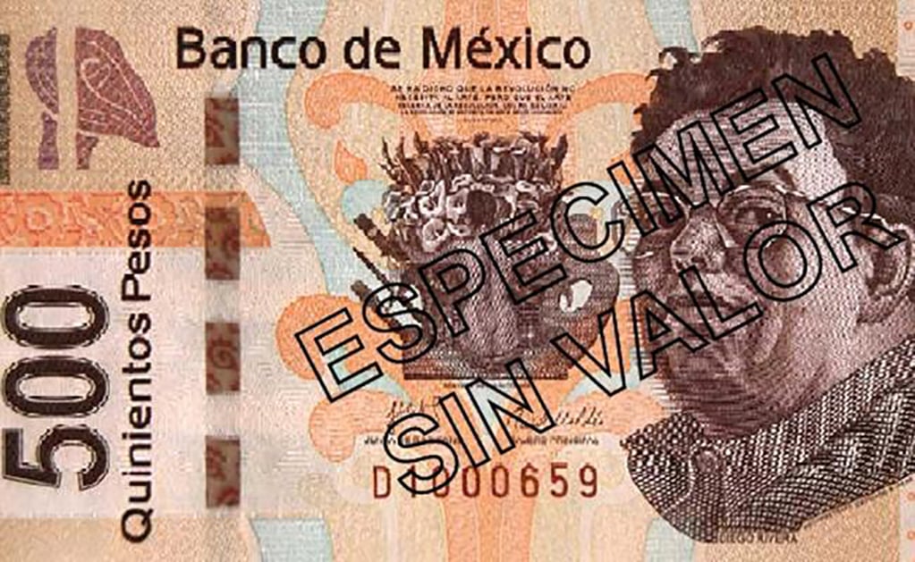 Banxico presentará nuevo billete de 500 pesos