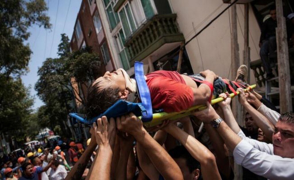 Getty Images En el sismo de septiembre de 2017 murieron 369 personas, la mayoría en Ciudad de México.