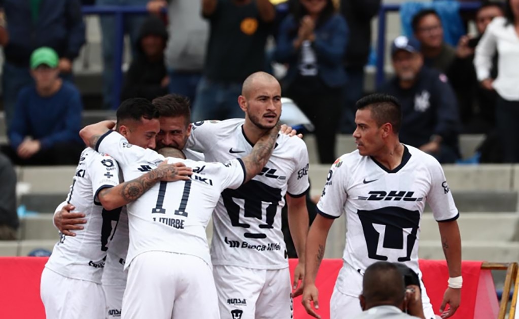 Derrotó Pumas al líder Santos en el Olímpico Universitario