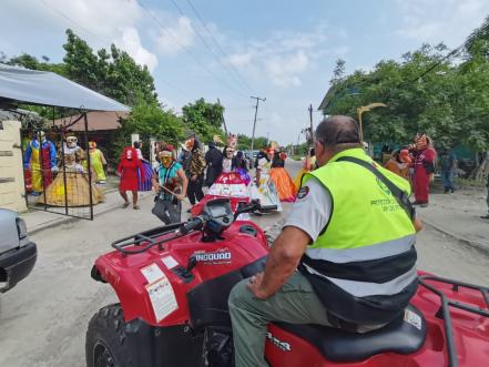 Refuerzan operativos de vigilancia por Día de Muertos en la capital y Huasteca potosina