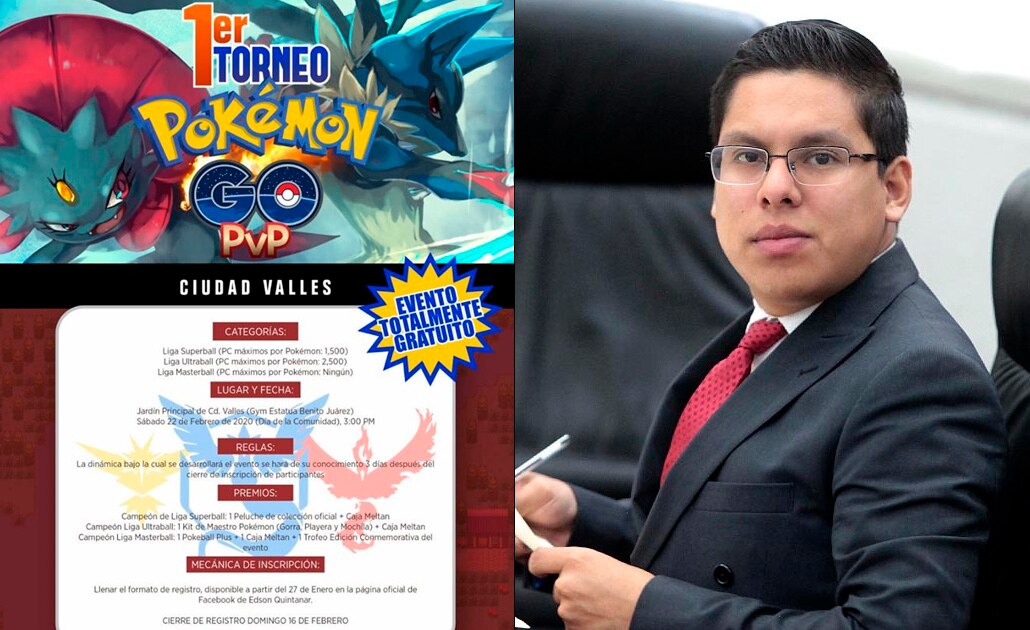 Diputado de SLP organiza torneo de Pokémon Go en Ciudad Valles
