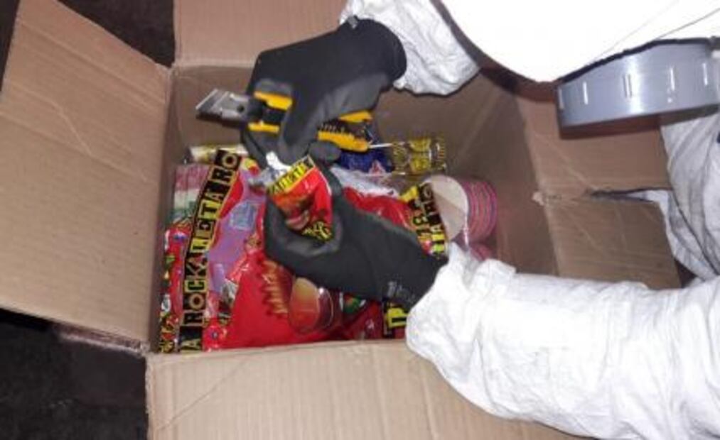 Localizan droga en dulces en aeropuerto de SLP