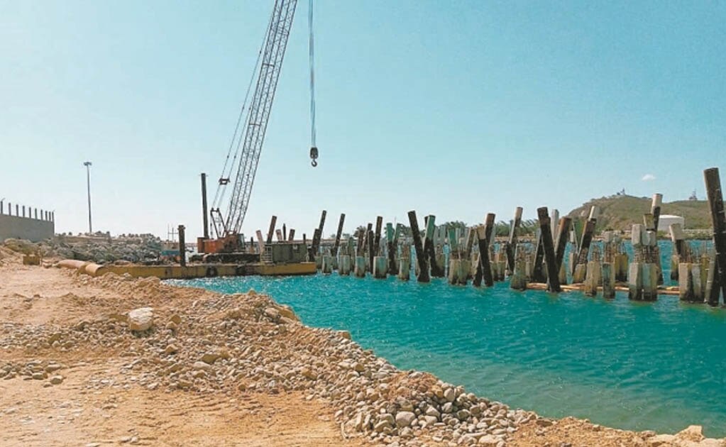 Se espera que para 2023 el puerto esté consolidado como parte del Corredor Interoceánico, impulsado por el presidente Andrés Manuel López Obrador, y se haya aplicado una inversión de 9 mil millones de pesos. Foto: Alberto López. EL UNIVERSAL