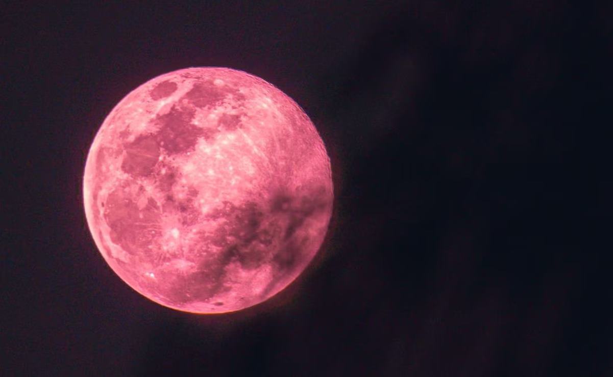 Luna Rosa 2024: Esta es la hora exacta de la luna llena de abril en México