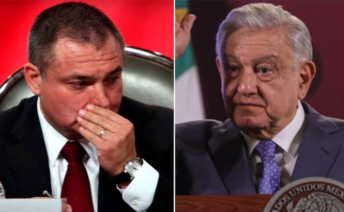 AMLO pide a García Luna presentar pruebas, tras relacionarlo con el narco 