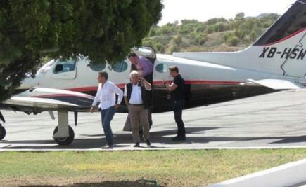 AMLO usa avioneta privada en gira