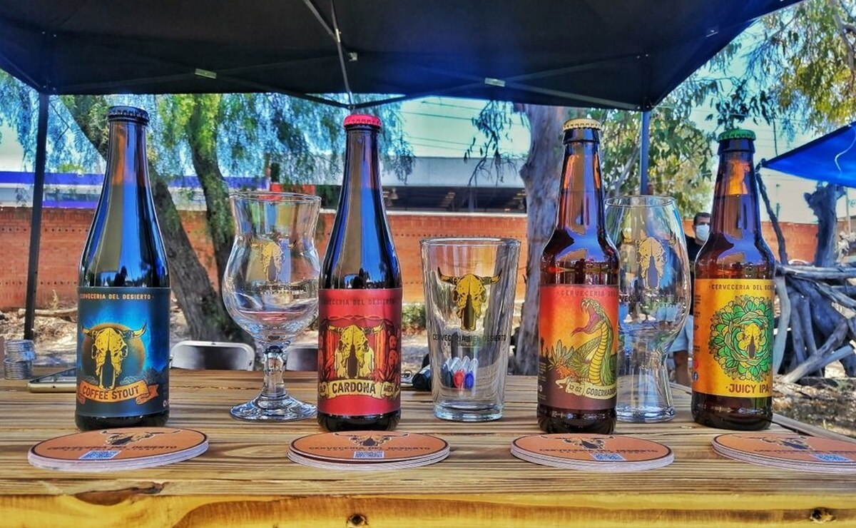 Cervecería del Desierto, marca de cerveza artesanal potosina
