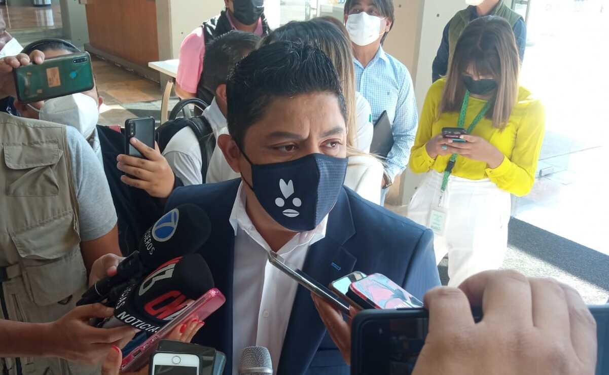 El gobernador Ricardo Gallardo dio a conocer la próxima inversión de mil mdp  en obra de infraestructura en la carretera 57. Foto: Samuel Estrada