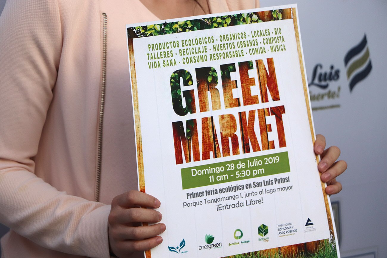 Anuncian primera expo ecológica “Green Market”