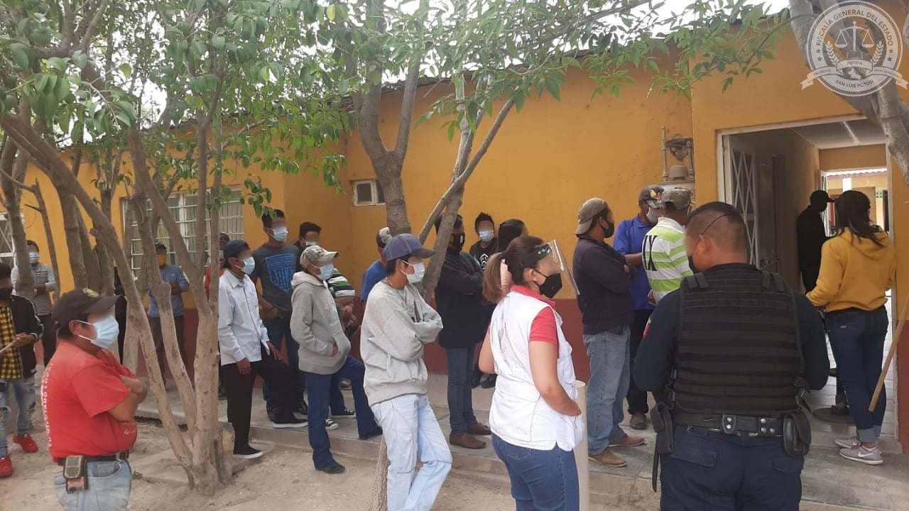 Rescatan a 35 jornaleros víctimas de explotación laboral en Villa de Arista