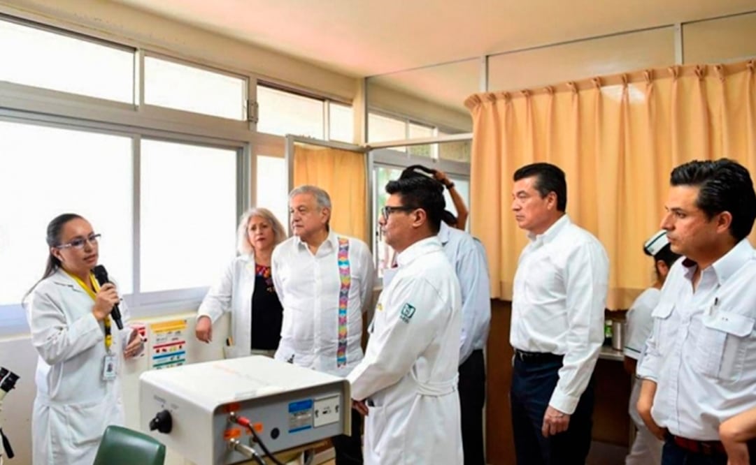 El Presidente hizo un recorrido por el hospital rural bienestar IMSS de Motozintla, Chiapas