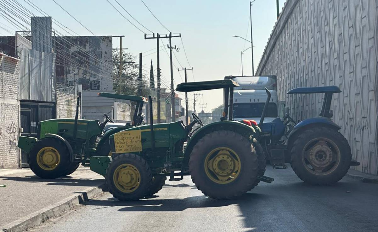 Movilizaciones de agricultores generan afectaciones viales parciales en SLP