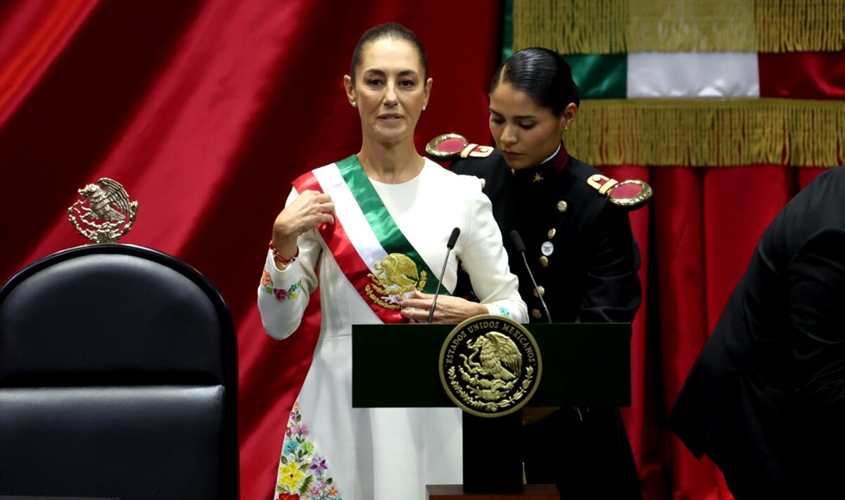 Claudia Sheinbaum toma posesión como presidenta de México