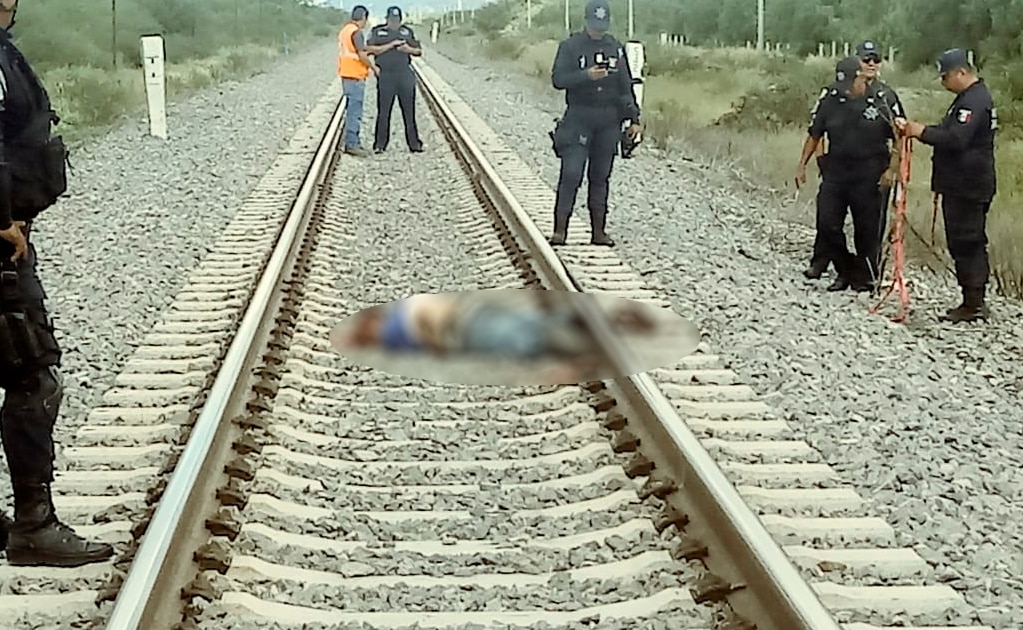 Hombre muere arrollado por tren 