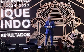 Galindo rinde su Segundo Informe y pide a la ciudadanía permiso para contender por la gubernatura de SLP