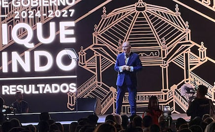 Galindo rinde su Segundo Informe y pide a la ciudadanía permiso para contender por la gubernatura de SLP