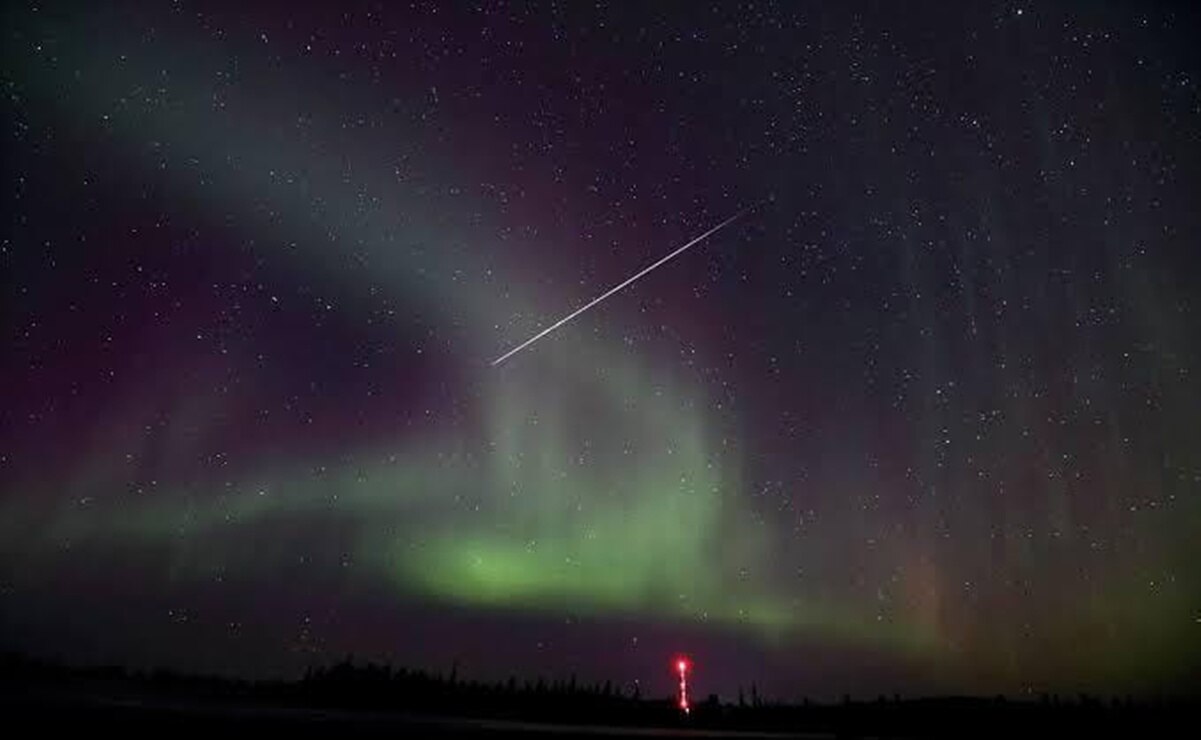 Las zonas sin contaminación lumínica son las mejores para ver la lluvia de estrellas líridas en SLP. Foto: Especial