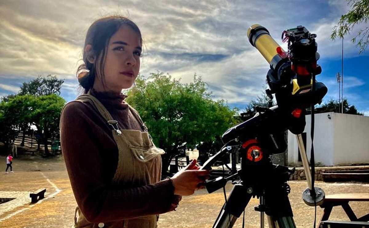Sofía Huerta, la futura astrofísica que sueña con convertir a SLP en referente de la Astronomía