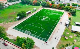 Sedatu sólo ha instalado 2 de 25 canchas de futbol que prometió a SLP como parte del programa Mundial Social