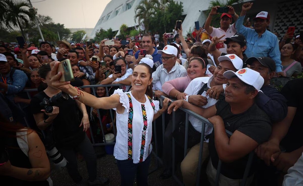 Claudia Sheinbaum de gira en Tabasco