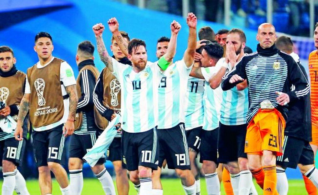 Argentina en Rusia 2018. Foto: Agencias