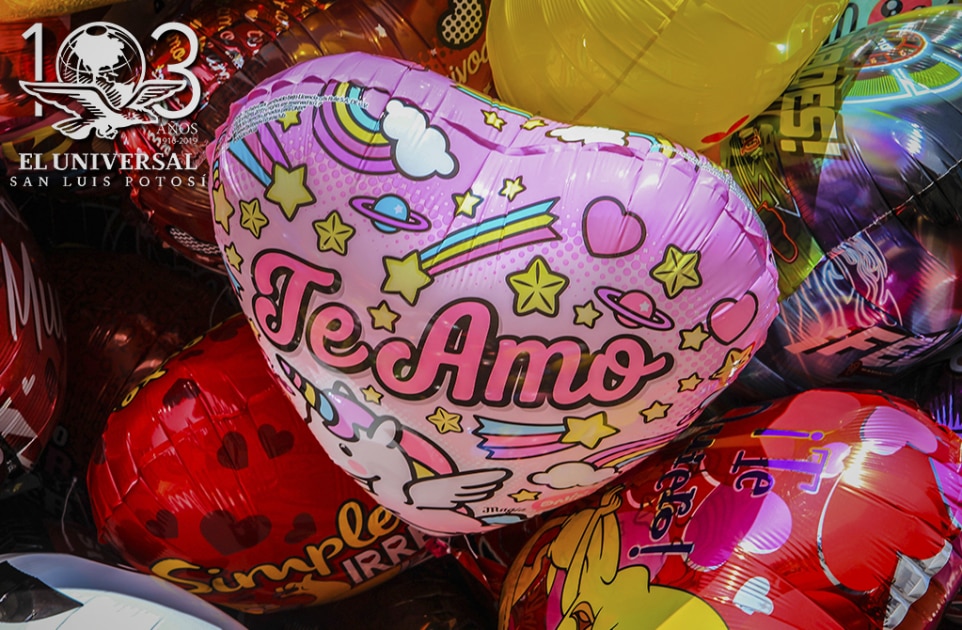 Los globos del amor, tradición que perdura 