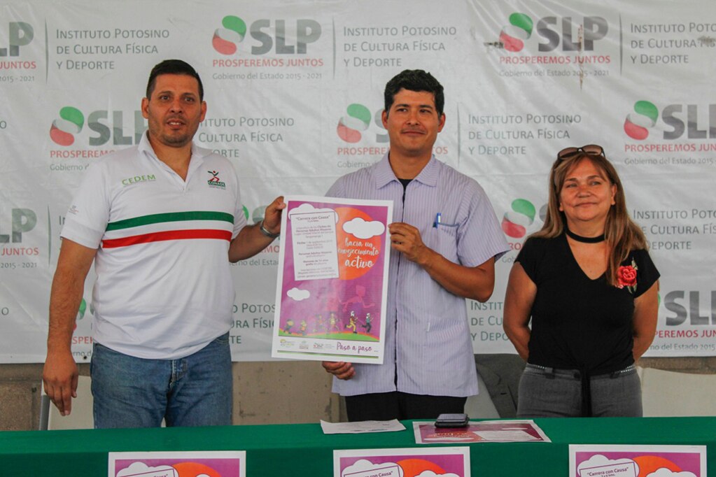 Presentan tercera edición de la carrera “De Nuevo de la Mano”