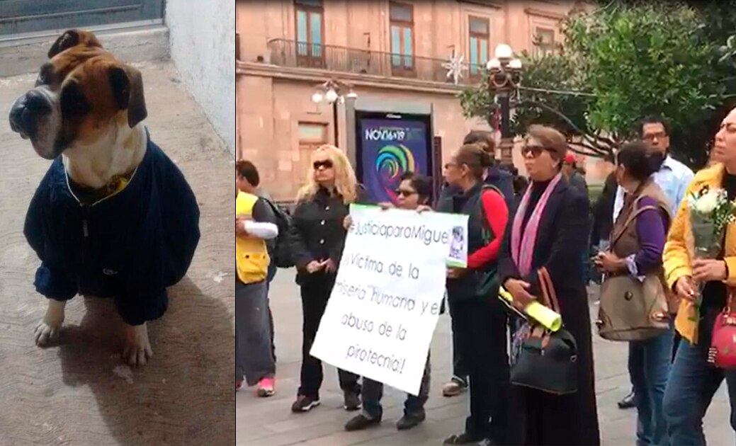 Protestan frente al Congreso, piden #JusticiaParaMiguel