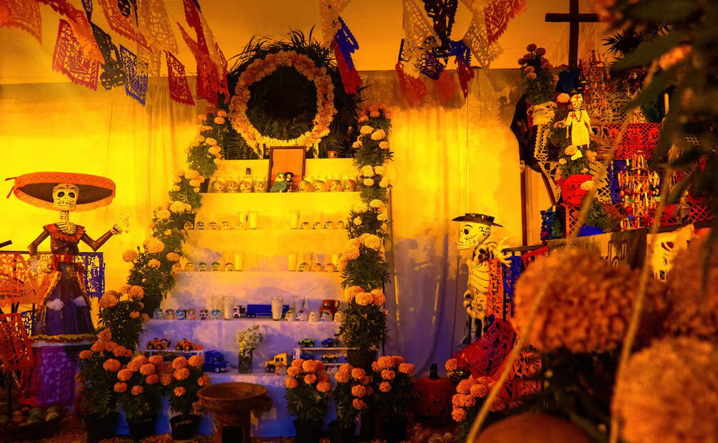Altares del Día de Muertos. Foto: Ilustrativa