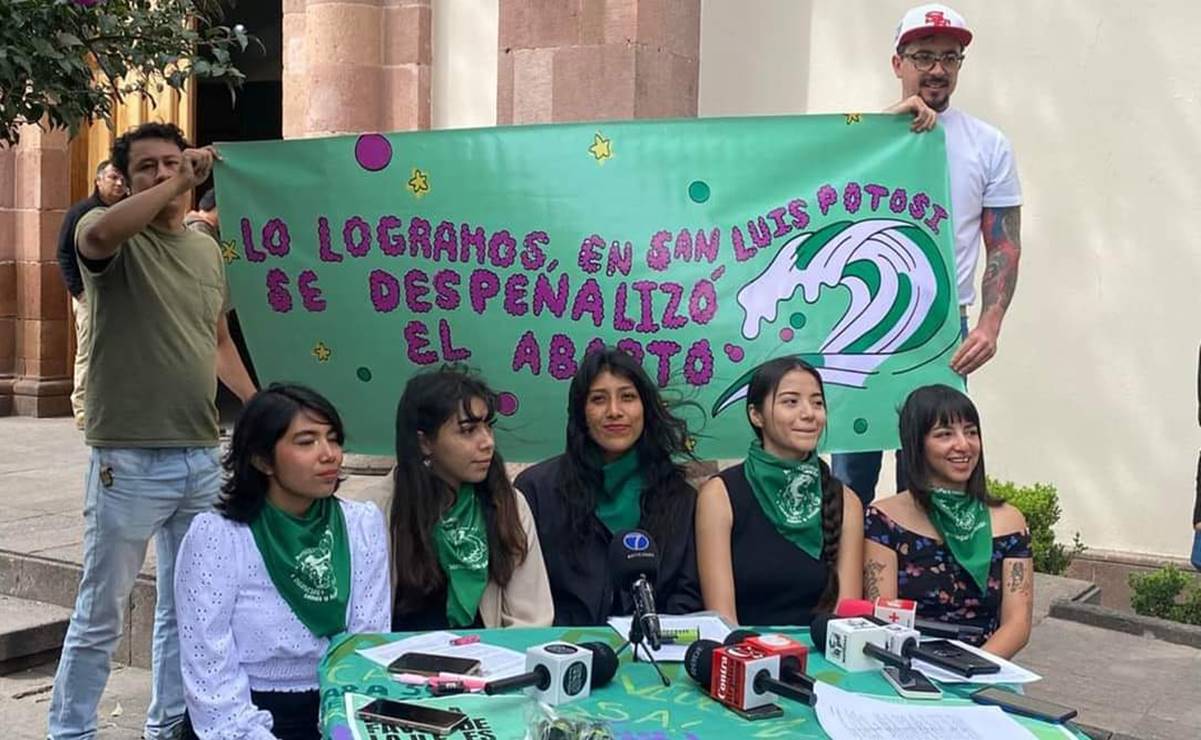 El colectivo Marea Verde señaló que la reforma para el aborto es solo el inicio de un camino que aún enfrenta retos importantes en términos de acceso seguro, libre y digno. Foto: Jazmín Ramírez EL UNIVERSAL
