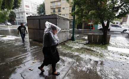 Activan alerta amarilla en 11 delegaciones por lluvias y granizo