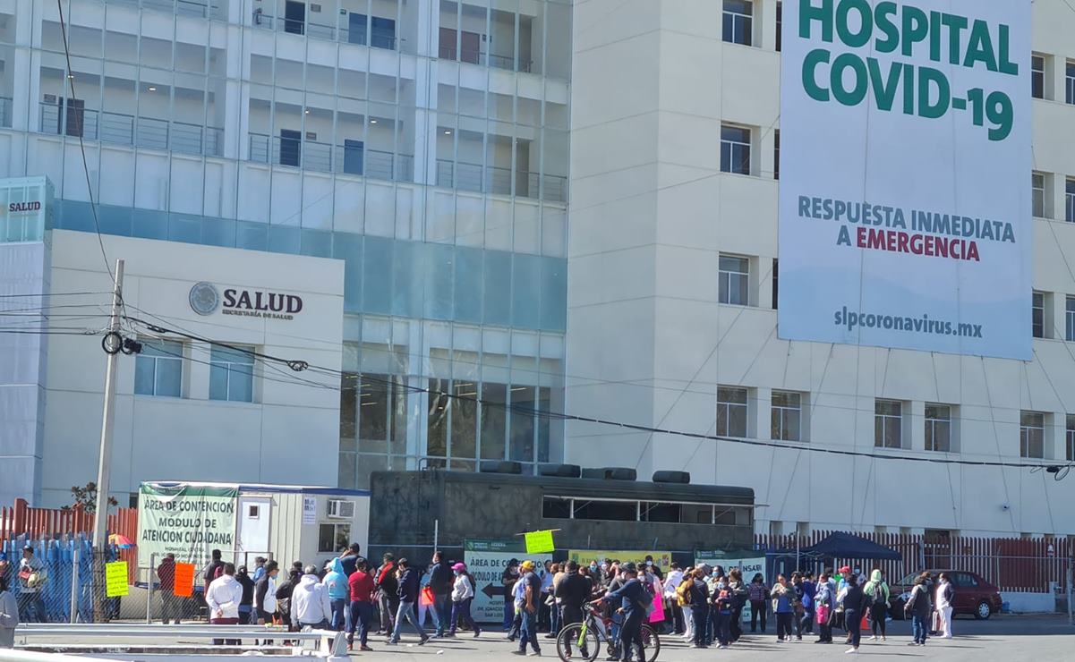 “Ya no vamos a esperar a la federación”, Gallardo anuncia equipamiento de Hospital Central de SLP Foto: Especial