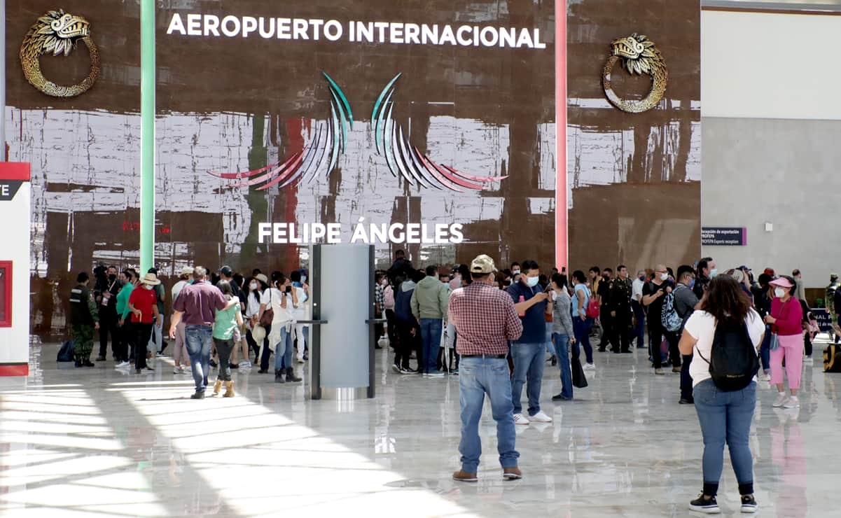 Aeropuerto Internacional Felipe Ángeles (AIFA). Foto: Juan Boites