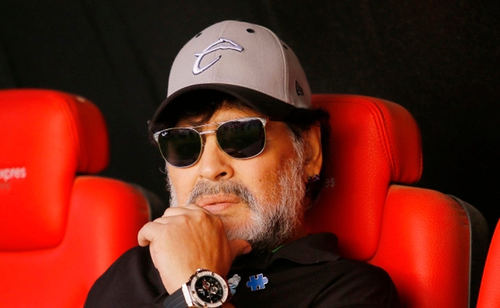 Maradona detenido en Buenos Aires