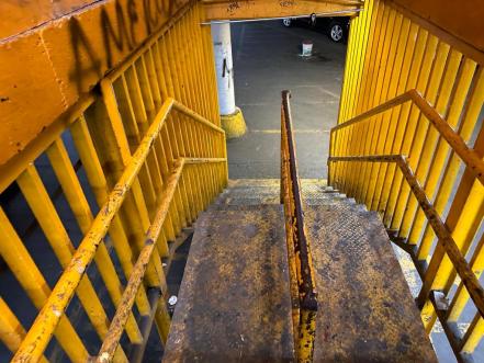 Locatarios del mercado República de SLP buscan apoyo para construir un elevador  